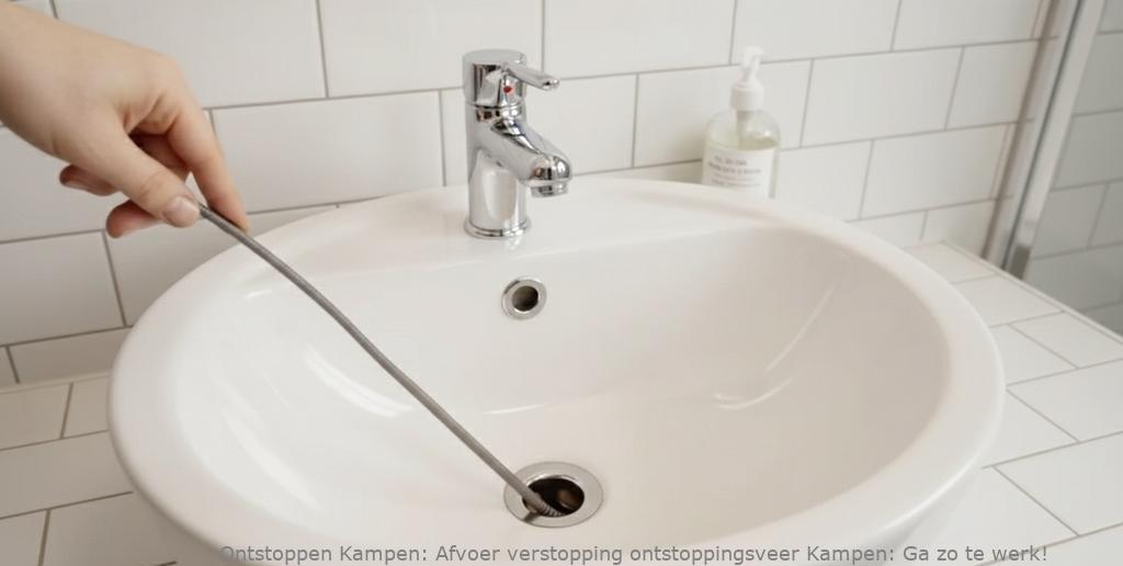 Afvoer verstopping ontstoppingsveer Kampen: Ga zo te werk!