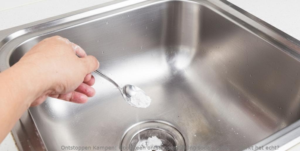 Gootsteen ontstoppen baking soda Kampen: Werkt het echt?