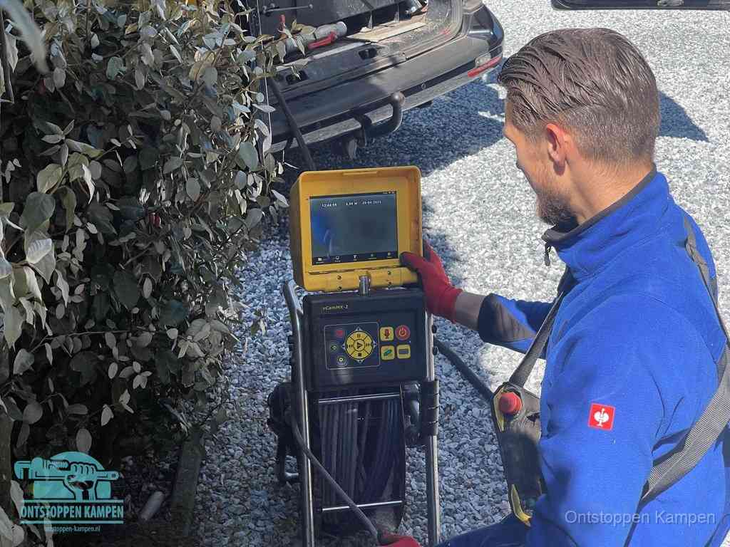 Rioolinspectie met camera in Kampen
