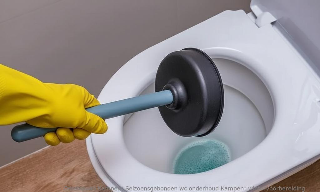 Seizoensgebonden wc onderhoud Kampen: wintervoorbereiding