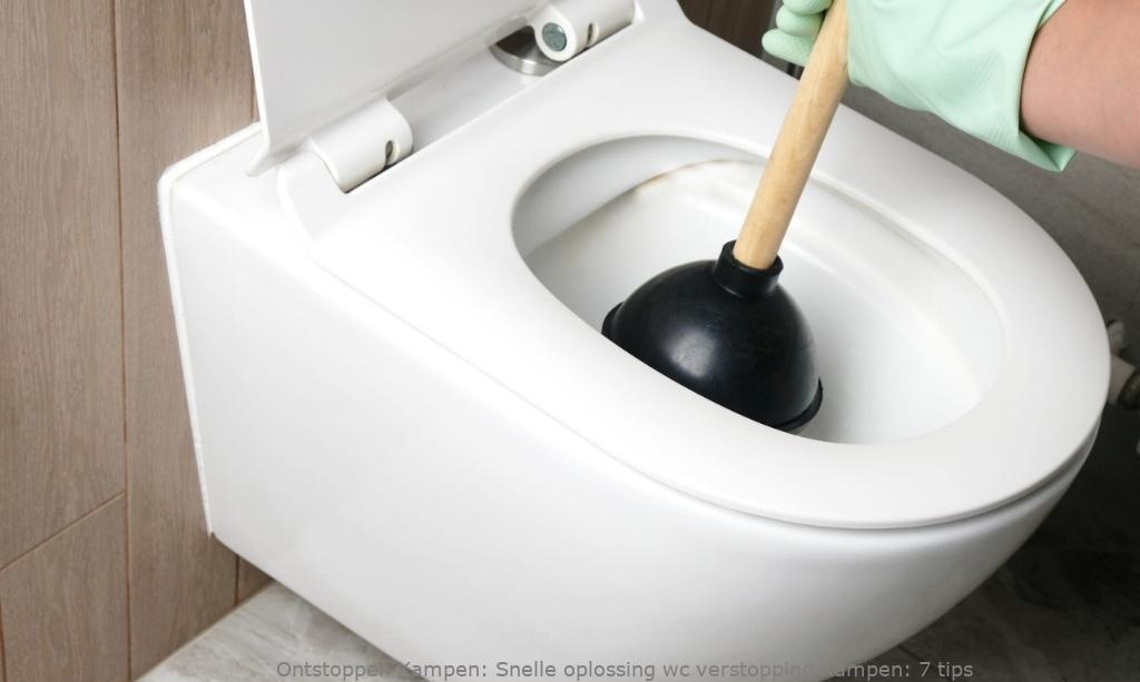 Snelle oplossing wc verstopping Kampen: 7 tips
